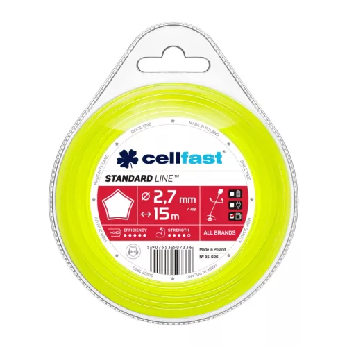 CELLFAST Damil csillag STANDARD 2,7 mm x 15 m 35-026