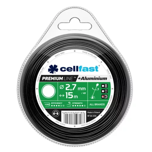 CELLFAST Damil kör PREMIUM 2,7 mm x 15 m 35-035