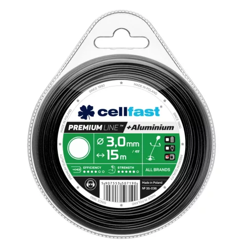 CELLFAST Damil kör PREMIUM 3,0 mm x 15 m 35-036