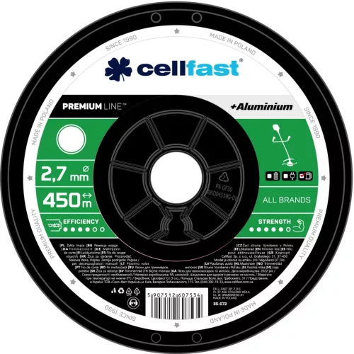 CELLFAST Damil kör PREMIUM 2,7 mm x 450 m 35-072