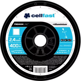 CELLFAST Damil szögletes PREMIUM 2,4 mm x 400 m 35-081