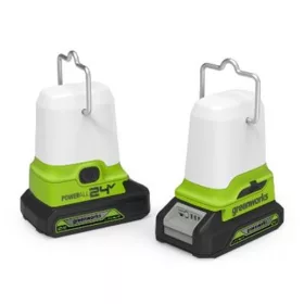 Greenworks G24LA500 akkumulátoros LED lámpa 24 V, 500 lm (akku és töltő nélkül) 3501007-GW