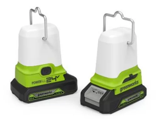 Greenworks G24LA500 akkumulátoros LED lámpa 24 V, 500 lm (akku és töltő nélkül) 3501007-GW