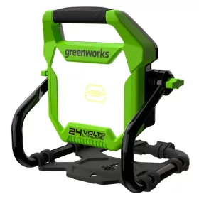 Greenworks G24WL akkumulátoros hibrid munkalámpa 24 V, 2000 lm (akku és töltő nélkül) 3501107-GW