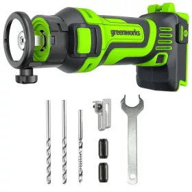 Greenworks G24SS akkumulátoros marógép 24 V, 31,5 mm vágási mélység (akku és töltő nélkül) 3501807-GW