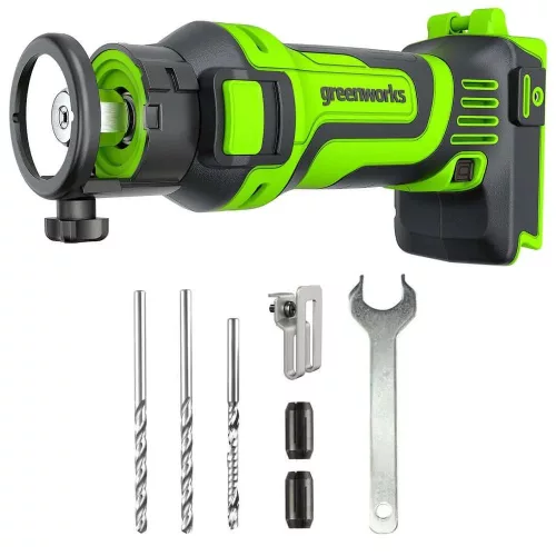 Greenworks G24SS akkumulátoros marógép 24 V, 31,5 mm vágási mélység (akku és töltő nélkül) 3501807-GW