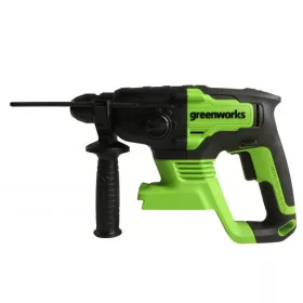 Greenworks GD24SDS2 akkumulátoros fúró-vésőkalapács 24 V, 2 J, SDS Plus (akku és töltő nélkül) 3803007-GW