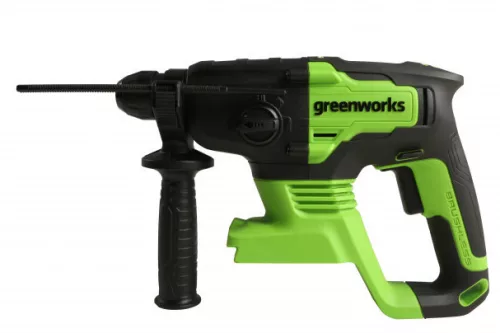 Greenworks GD24SDS2 akkumulátoros fúró-vésőkalapács 24 V, 2 J, SDS Plus (akku és töltő nélkül) 3803007-GW