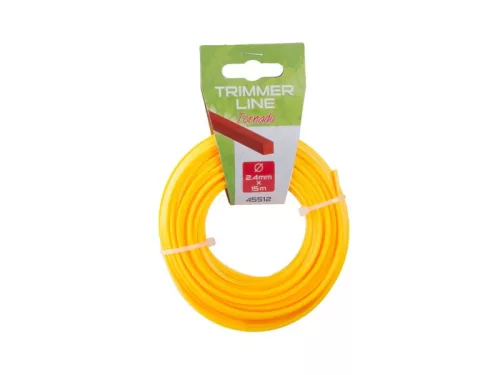 ROSA Fűnyíró damil 2,4 mm x 15 m négyzet 45512F