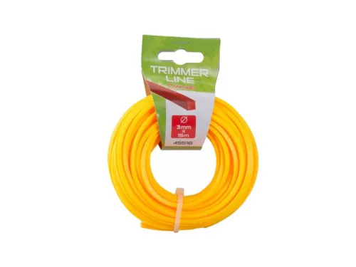 ROSA Fűnyíró damil 3,0 mm x 15 m négyzet 45516F