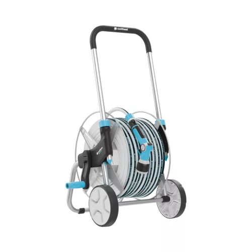 CELLFAST Tömlőkocsi fém szett EXPLORER/MULTIFLEX ATSV 1/2" 50 m (kocsi, tömlő, csatlakozók) 55-060