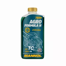 MANNOL AGRO HSQ 2T motorolaj 1L – API TC, JASO FB