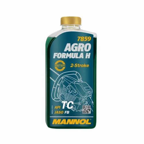 MANNOL AGRO HSQ 2T motorolaj 1L – API TC, JASO FB