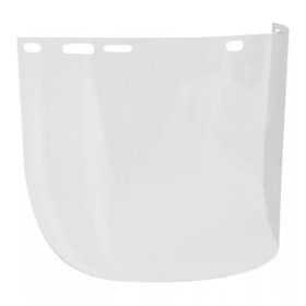 Arcvédő látómező polikarbonát, víztiszta 195x430 mm