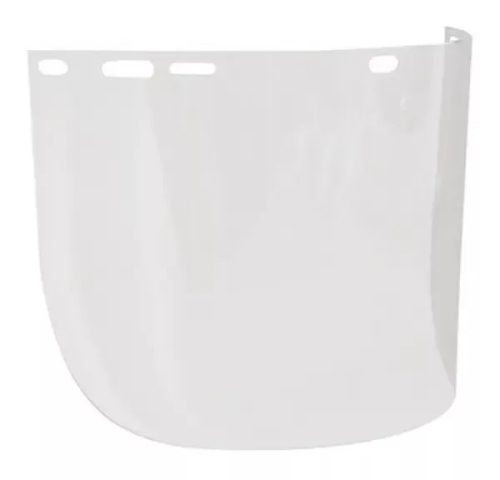 Arcvédő látómező polikarbonát, víztiszta 195x430 mm