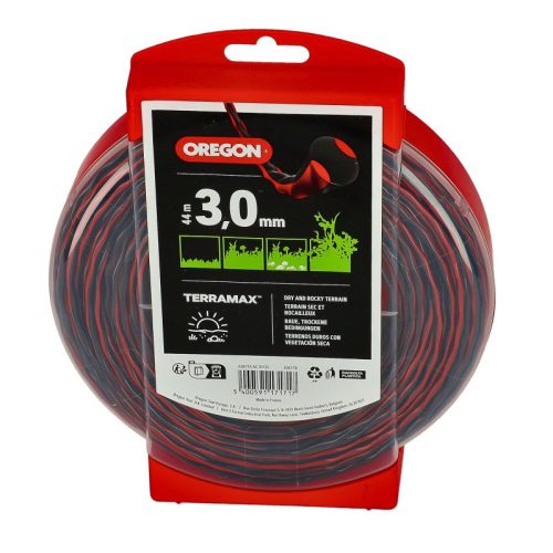 Damil – Oregon 3,0 mm Csavart damil 44 m (Terramax) – csendesebb futás