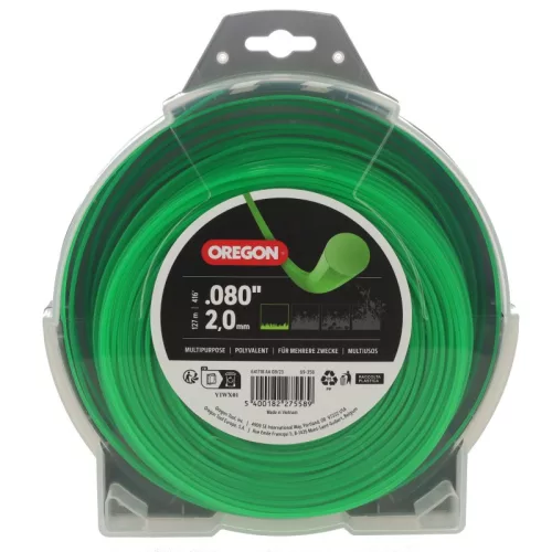 Oregon Damil 2,0 mm kerek 127 m – zöld, bliszteres 69-358