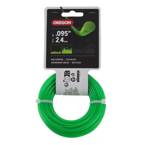 Damil – Oregon 2,4 mm kerek damil 15 m  – univerzális 69-362
