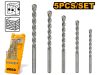 INGCO Kőzetfúró készlet 5 részes 4-10 mm hengeres
