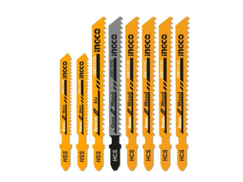 INGCO Dekopírfűrészlap készlet (8 db)