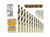 INGCO Csigafúró készlet 19 részes 1-10 mm HSS hengeres