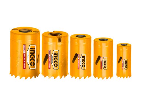 INGCO Bimetal Körkivágó készlet 7 részes 19-35 mm