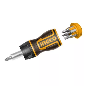 INGCO Racsnis csavarhúzó készlet 8 részes CrV AKISDS1728