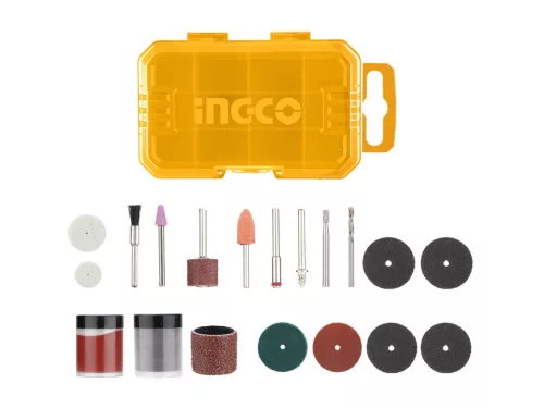 INGCO Csapos mini csiszolófej készlet 81 részes