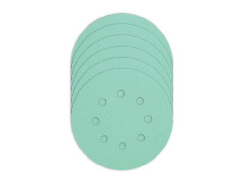 INGCO Tépőzáras fíbertárcsa 125 mm 8 lyukas (50 db)