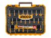 INGCO Felsőmaró készlet 24 részes 6 mm