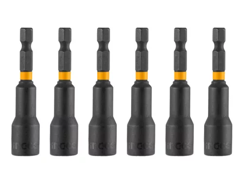 INGCO Csavarbehajtó készlet 6 részes 6-12 mm mágneses AMN65061