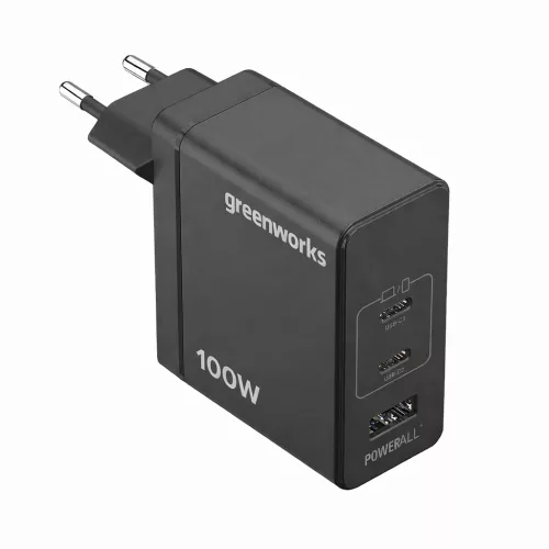 Greenworks AP100EA USB-C akkumulátortöltő 100 W AP100EAA2-GW