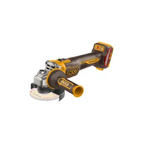 INGCO Akkus sarokcsiszoló 125 mm szénkefe nélküli 20 V (2 x 5,0 Ah akku + töltő) CAGLI2120272E