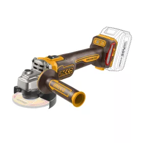 INGCO Akkus sarokcsiszoló 125 mm szénkefe nélküli 20 V (akku és töltő nélkül) CAGLI221253E