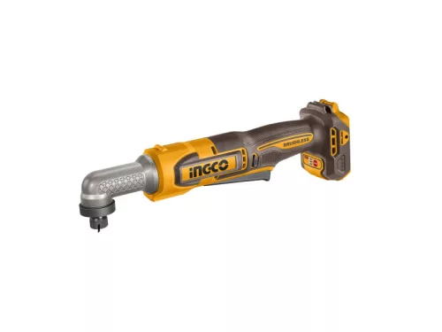 INGCO Akkus sarok ütvecsavarozó 1/4" 80 Nm szénkefe nélküli 20 V (akku és töltő nélkül) CAIRLI2081