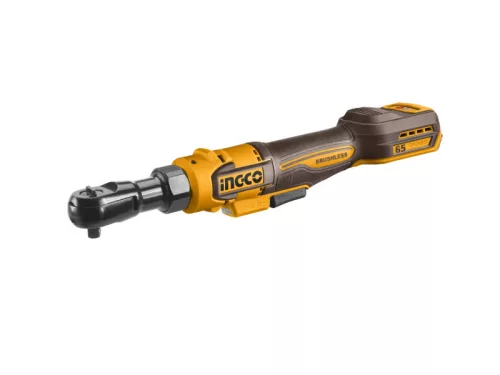 INGCO Akkus ütvecsavarozó 3/8" 65 Nm szénkefe nélküli 20 V (akku és töltő nélkül) CDRLI206521