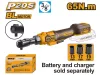INGCO Akkus ütvecsavarozó 3/8" 65 Nm szénkefe nélküli 20 V (akku és töltő nélkül) CDRLI206521