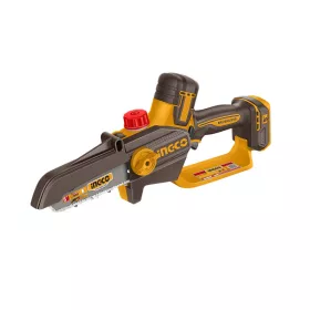 INGCO Akkus láncfűrész 127 mm szénkefe nélküli 20 V (1 x 2,0 Ah akku + töltő) CGSLI20561E