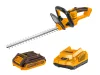INGCO Akkus sövényvágó 460 mm 20 V (1 x 2,0 Ah akku + töltő) CHTLI20461E