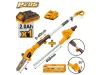 INGCO Akkus magassági sövény 460 mm és ágvágó 200 mm 0-400 mm 20 V (1 x 2,0 Ah akku + töltő) CPTS201681