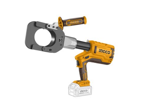 INGCO Akkus hidraulikus kábelvágó max. 85 mm (2 x 5,0 Ah akku + töltő)