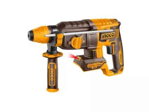 INGCO Akkus kombikalapács 2,5 J SDS-Plus szénkefe nélküli 20 V (2 x 4,0 Ah akku + töltő) CRHLI262085E