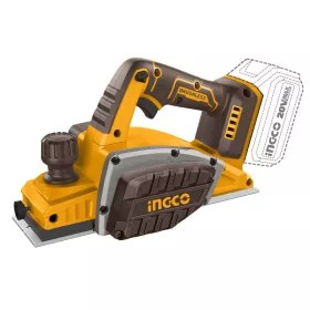 INGCO Akkus gyalu 82 x 2 mm szénkefe nélküli 20 V (akku és töltő nélkül) CRLI20401