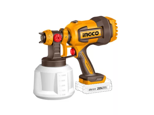 INGCO Akkus festékszóró 20 V (akku és töltő nélkül) CSGLI2004