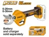INGCO Akkus metszőolló 30 mm szénkefe nélküli 20 V (akku és töltő nélkül) CSSLI20308