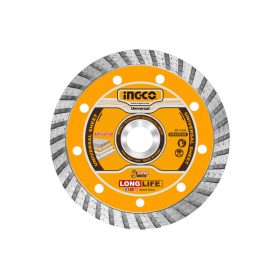 INGCO Gyémánt vágókorong 125 x 10 x 22,2 mm turbó