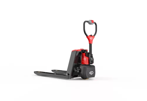 EP F3 elektromos gyalogkíséretű raklapemelő 1500 kg, Li-Ion 24 V/20 Ah, támasztókerékkel EP-F3-TK