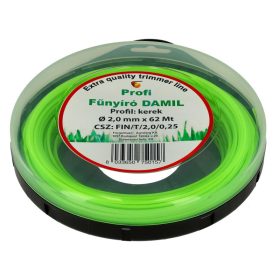 Damil – 2,0 mm Kerek damil 62 m – univerzális