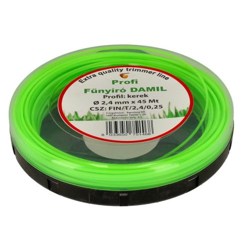 Damil – Olasz 2,4 mm Kerek damil 45 m – univerzális