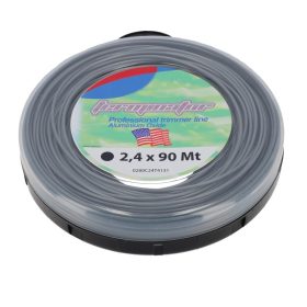 Damil – 2,4 mm Kerek damil 90 m (alu) – univerzális